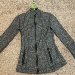 size 2 lulu jacket barley worn